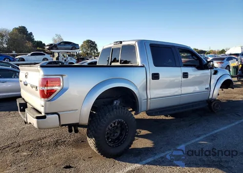 2013 Ford F150 Svt Raptor z USA, uszkodzony, nr VIN 1FTFW1R68DFA68037